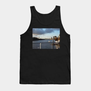 Scottish Photography Series (Vectorized) - Enjoying the View Tank Top